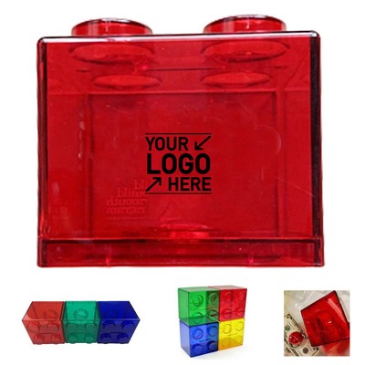 Transparent Stackable Plastic Coin Bank