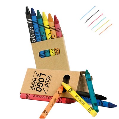 6 Pieces Crayons Set